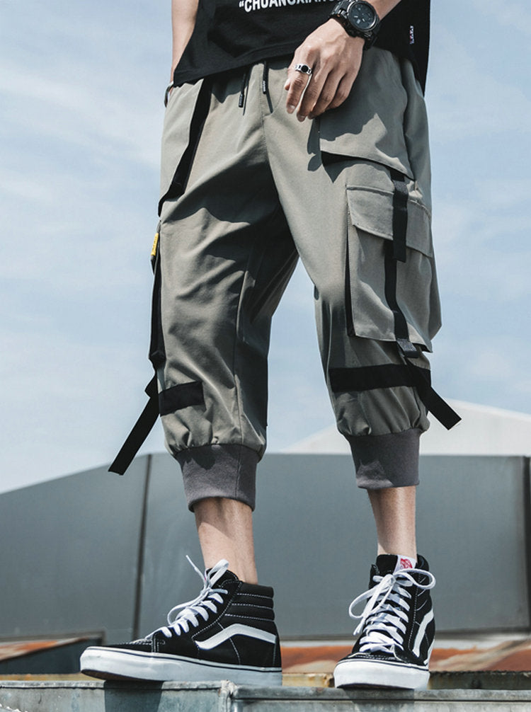 Large Size Design Men's jogging Pants Leisure Elasticated Waist Overalls Male Summer Fashion Sweatpants | Vimost Shop.