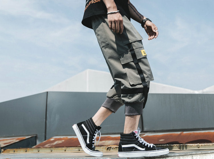 Large Size Design Men's jogging Pants Leisure Elasticated Waist Overalls Male Summer Fashion Sweatpants | Vimost Shop.