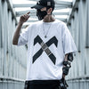 Hip Hop Streetwear T Shirt  Summer Patchwork Printed Tactica Harajuku Short Sleeve Oversized Mens T Shirts | Vimost Shop.