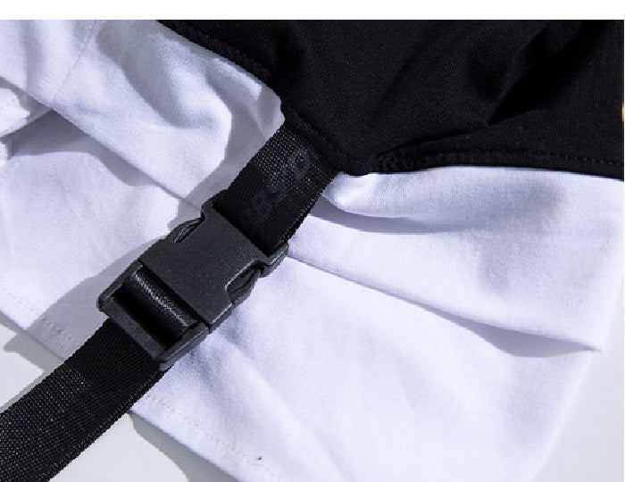 Hip Hop Streetwear T Shirt Summer Patchwork Printed Tactica Harajuku Short Sleeve Oversized Mens T Shirts | Vimost Shop.