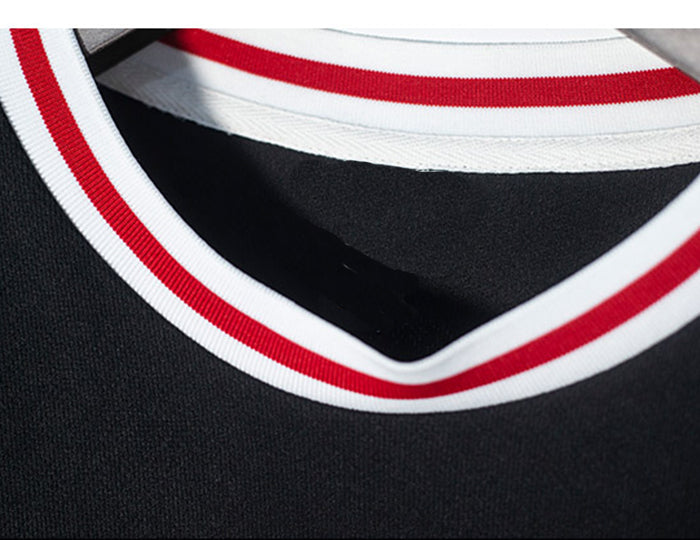 Streetwear Hip Hop T Shirt Men Hit Color Print Basketball Sportswear Short Sleeve Summer Cottom Casual Tshirts | Vimost Shop.