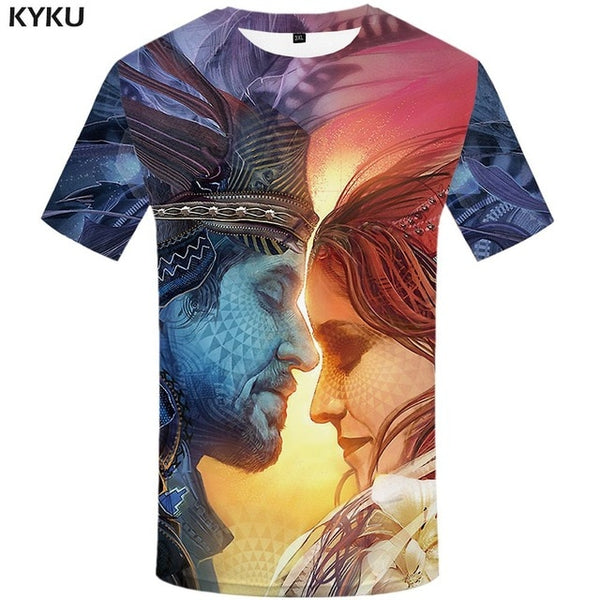 3d Tshirt Buddha T shirt Men Meditation Tshirt Printed Galaxy Space Anime Clothes Psychedelic Tshirts Casual Art T-shirts 3d | Vimost Shop.