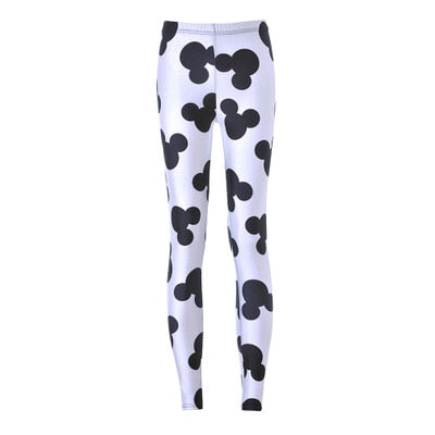 Active Women Minnie Mickey Yoga Gym Leggings Athletic Women Sport Clothing | Vimost Shop.