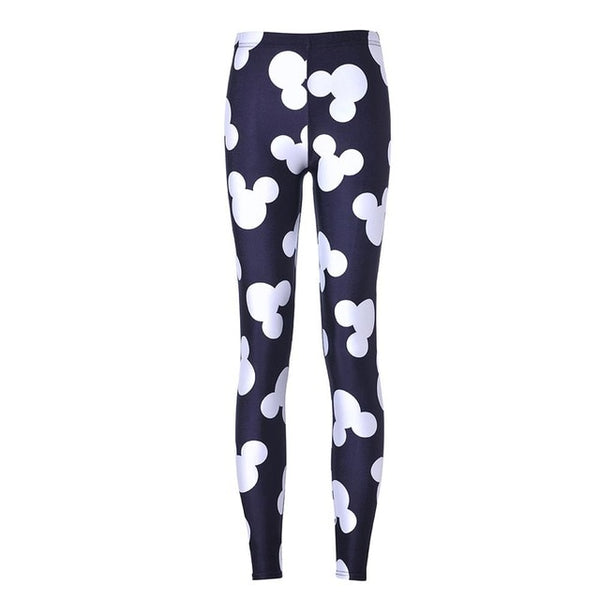 Active Women Minnie Mickey Yoga Gym Leggings Athletic Women Sport Clothing | Vimost Shop.