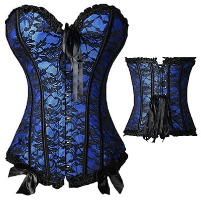 X Sexy Women steampunk clothing gothic Plus Size Corsets Lace Up boned Overbust Bustier Waist Cincher Body shaper corselet S-6XL | Vimost Shop.