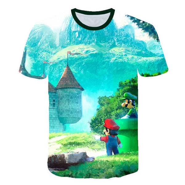 Men t-shirt Mario in love tshirt Women t shirt | Vimost Shop.