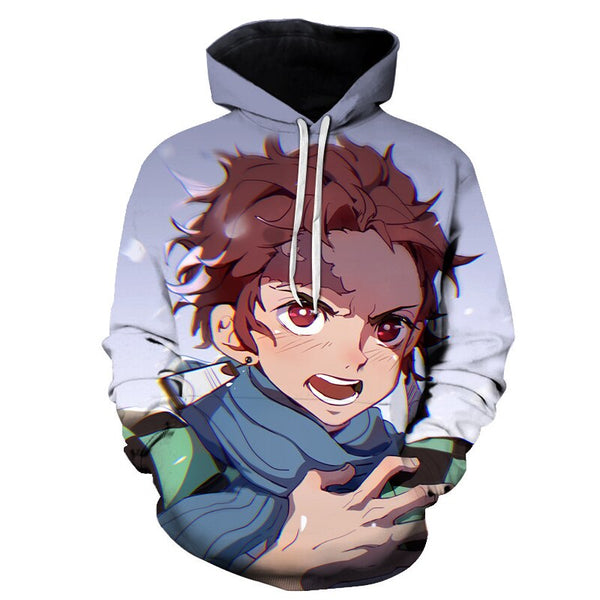 Men Women Anime Demon Slayer: Kimetsu no Yaiba Hoodie Cosplay Costume Sweatshirts Unisex Cartoon Pullover Autumn Casual Clothing | Vimost Shop.
