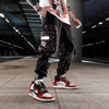Streetwear Men Hip Hop Patchwork Sweatpants Joggers Trousers Casual Drawstring Sportwear Pants Male New Men Cargo Pants | Vimost Shop.