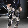 Streetwear Men Hip Hop Patchwork Sweatpants Joggers Trousers Casual Drawstring Sportwear Pants Male New Men Cargo Pants | Vimost Shop.