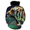 3D Print Flame Tiger Hoodie Men Sweatshirt Men Women Hoodies Plus Size Pullover Novelty 6XL Casual Animal Coats | Vimost Shop.