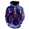 3D Print Flame Tiger Hoodie Men Sweatshirt Men Women Hoodies Plus Size Pullover Novelty 6XL Casual Animal Coats | Vimost Shop.