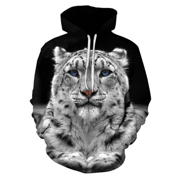 3D Print Flame Tiger Hoodie Men Sweatshirt Men Women Hoodies Plus Size Pullover Novelty 6XL Casual Animal Coats | Vimost Shop.