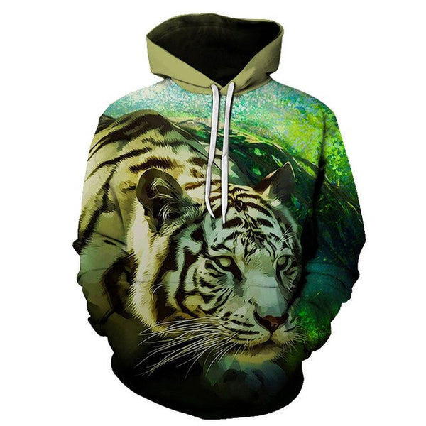 3D Print Flame Tiger Hoodie Men Sweatshirt Men Women Hoodies Plus Size Pullover Novelty 6XL Casual Animal Coats | Vimost Shop.