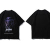 Lightning Print T Shirt Men Summer Casual Tshirt Tees Hip Hop Harajuku Loose Streetwear Short Sleeve Shirts | Vimost Shop.