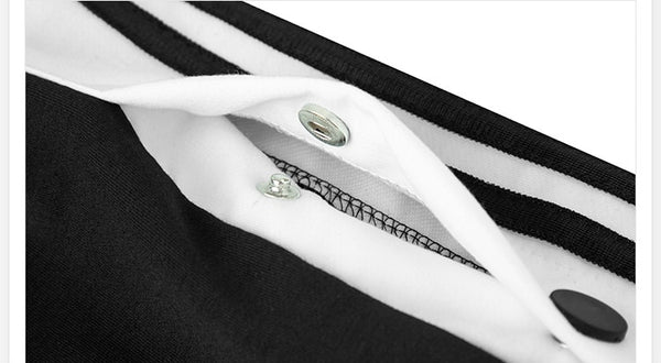 Hip Hop Retro Side Slip Fastener Shorts Men Casual Wear Sports Short | Vimost Shop.