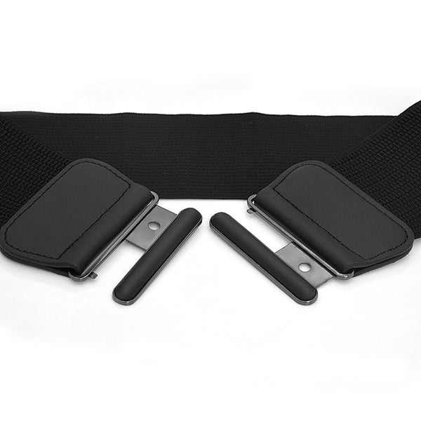 Plus size belt elastic wide red leather fashion big ladies belts for women dress coat designer stretch corset belt | Vimost Shop.