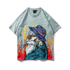Men Japanese Printed Men's Tee Shirts O-neck T Shirt | Vimost Shop.