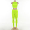 Fitness Suit Women Gym Clothing Dry Fit Yoga Set Sportswear Woman Workout Clothes Vest Legging Kit Black Red Green | Vimost Shop.