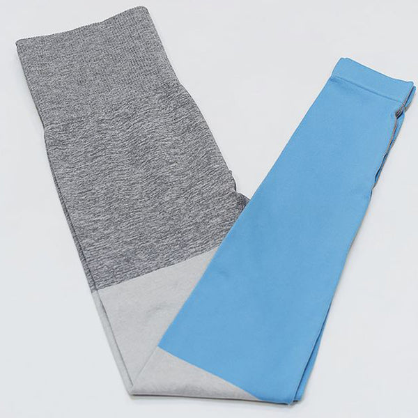 Seamless Patchwork Yoga Sets Women Fitness Clothing | Vimost Shop.