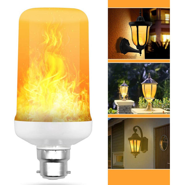 LED Flame Lamp B22 Flame Led Bulb 2W 3W 5W LED Flickering Flame Blub Effect Fire Lamps Flickering Home Decor LED Lamp | Vimost Shop.