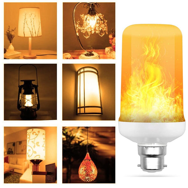 LED Flame Lamp B22 Flame Led Bulb 2W 3W 5W LED Flickering Flame Blub Effect Fire Lamps Flickering Home Decor LED Lamp | Vimost Shop.