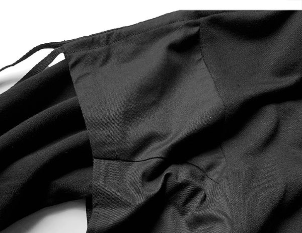 Japanese Streetwear Man Hoodies Hip Hop Embroideried Pullover Patchwork Fake Two Darkwear Tops Techwear Hoodies | Vimost Shop.