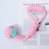 5pcs Cotton Dog Rope Toy Knot Dog Chew Toys Teeth Cleaning Pet Ball For Small Medium Large Dogs Palying Training