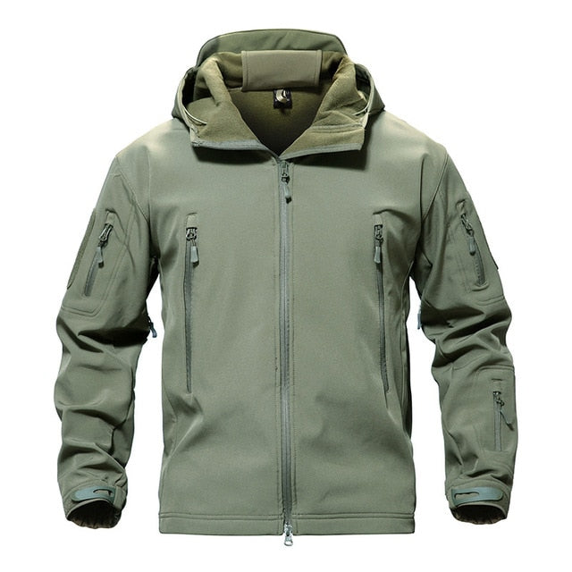 Army Camouflage Airsoft Jacket Men Military Tactical Jacket Winter Waterproof Softshell Jacket Windbreaker Hunt Clothes | Vimost Shop.
