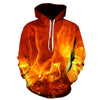 Red flame basketball/hoodie 3D sweatshirt blue flame men's and women's hoodies summer and fall street hoodies | Vimost Shop.