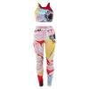 Floral Woman Sportwear Yoga Set Seamless Gym Suit Crop Top Bra Elastic High Waist Yoga Pant Leggings Outfit Fitness Clothing | Vimost Shop.