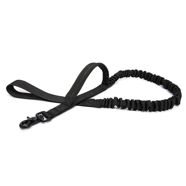 Tactical Bungee Dog Leash 2 Handle Quick Release Cat Dog Pet Leash Elastic Leads Rope Military Dog Training Leashes | Vimost Shop.