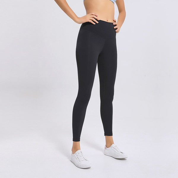 Classical 2.0Versions Soft Naked-Feel Athletic Fitness Leggings Women Stretchy High Waist Gym Sport Tights Yoga Pants lulu | Vimost Shop.