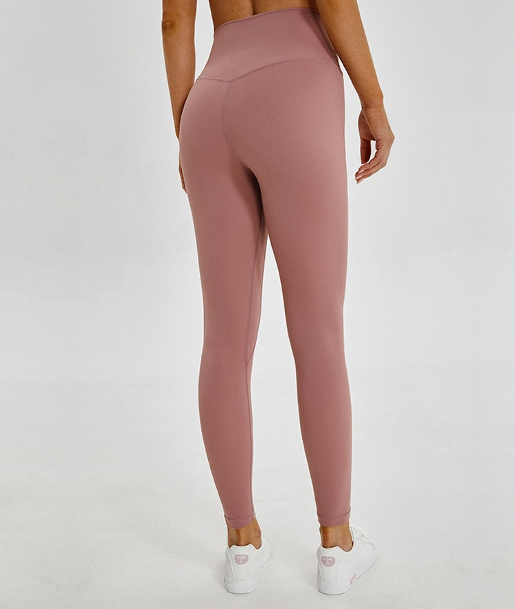 Classical 2.0Versions Soft Naked-Feel Athletic Fitness Leggings Women Stretchy High Waist Gym Sport Tights Yoga Pants lulu | Vimost Shop.