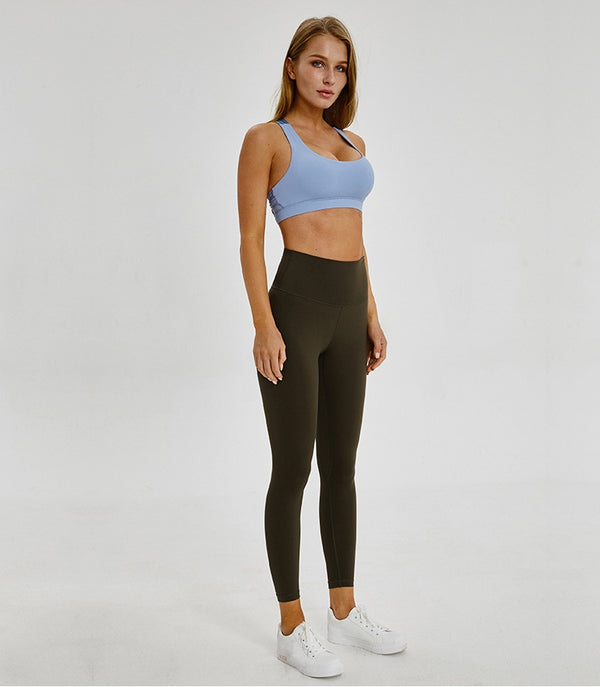 Classical 2.0Versions Soft Naked-Feel Athletic Fitness Leggings Women Stretchy High Waist Gym Sport Tights Yoga Pants lulu | Vimost Shop.