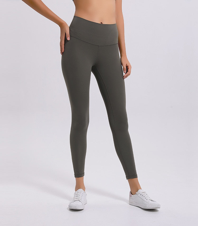 Classical 2.0Versions Soft Naked-Feel Athletic Fitness Leggings Women Stretchy High Waist Gym Sport Tights Yoga Pants lulu | Vimost Shop.