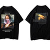 Funny Mona Lisa Printed Short Sleeve T Shirts Streetwear Men Summer Harajuku Hip Hop Top Tees Male Tshirts | Vimost Shop.