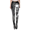 Skull Punk Women Legging Gothic Style Lion Retro Vintage Steampunk Leggins Ankle Pants | Vimost Shop.