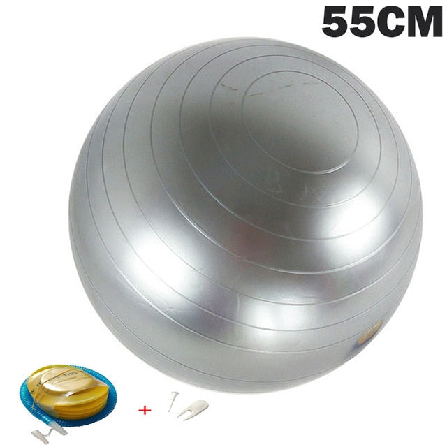 Yoga Balls Pilates Fitness Gym Balance Fitball Exercise Workout Ball 55/65/75/85CM with pump | Vimost Shop.