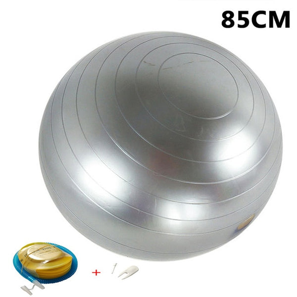 Yoga Balls Pilates Fitness Gym Balance Fitball Exercise Workout Ball 55/65/75/85CM with pump | Vimost Shop.