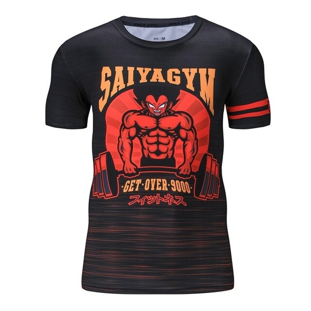 Men 3d Printer Camiseta Dragon Ball T Shirt Fashion O-neck Male Streewear Hip Hop Clothing Causal Workout Tees | Vimost Shop.