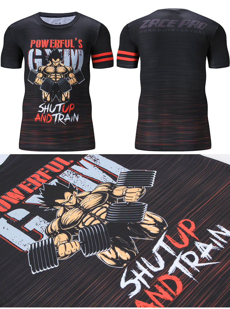 Men 3d Printer Camiseta Dragon Ball T Shirt Fashion O-neck Male Streewear Hip Hop Clothing Causal Workout Tees | Vimost Shop.