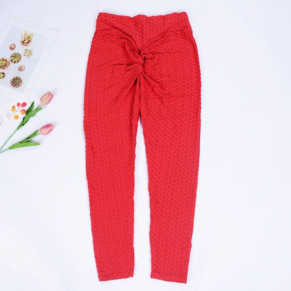 Women Butt Yoga Pants Sexy Seamless Fitness Sport Leggings Tummy Control Gym High Waist Solid Compression Tights | Vimost Shop.