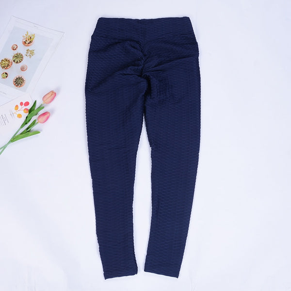 Women Butt Yoga Pants Sexy Seamless Fitness Sport Leggings Tummy Control Gym High Waist Solid Compression Tights | Vimost Shop.