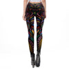 Mask Paisley Mandala Skull Leggings for Women Leggins Digital Print Sexy Fantastic Ankle Pant | Vimost Shop.