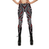 Mask Paisley Mandala Skull Leggings for Women Leggins Digital Print Sexy Fantastic Ankle Pant | Vimost Shop.