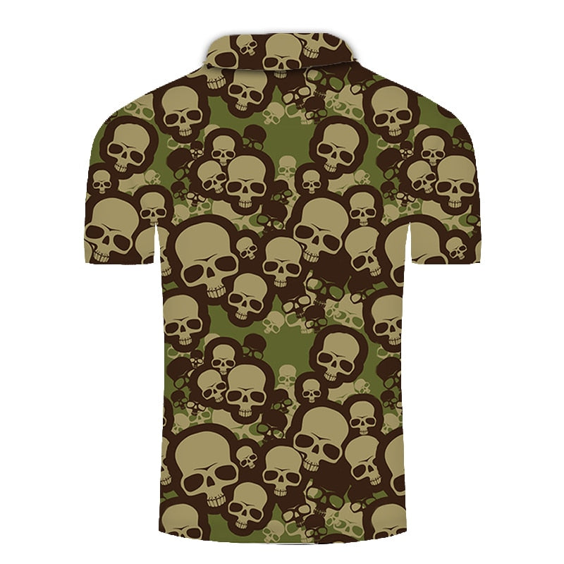 Polo shirt men men clothing polo shirt men Summer Men's Short Sleeve Polo Shirt High Quality Men Printed Polo Shirt | Vimost Shop.