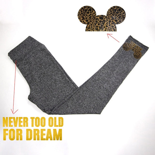 Yoga Pants Mickey Women Push Up Sports Running Sportswear Fitness Leggings | Vimost Shop.