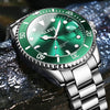 Mens Watches Top Brand Luxury Fashion Waterproof Luminous Hand Green Dial Quartz Sports Wristwatch Gifts for Men | Vimost Shop.