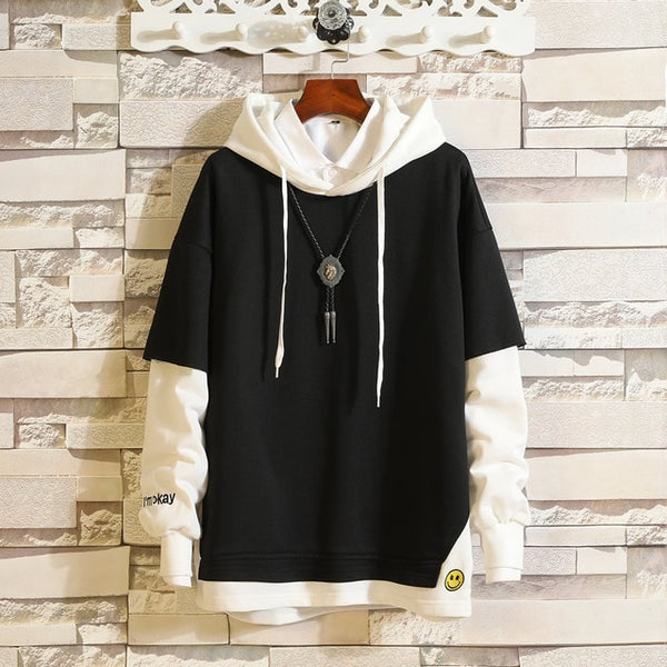 5XL Hoodies Sweatshirts Men Fake 2PAC Cotton Hooded Japanese Style Sweatshirt Mens Hip Hop Brown Causal Hoodiee Xxxtentacion | Vimost Shop.
