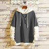 5XL Hoodies Sweatshirts Men Fake 2PAC Cotton Hooded Japanese Style Sweatshirt Mens Hip Hop Brown Causal Hoodiee Xxxtentacion | Vimost Shop.